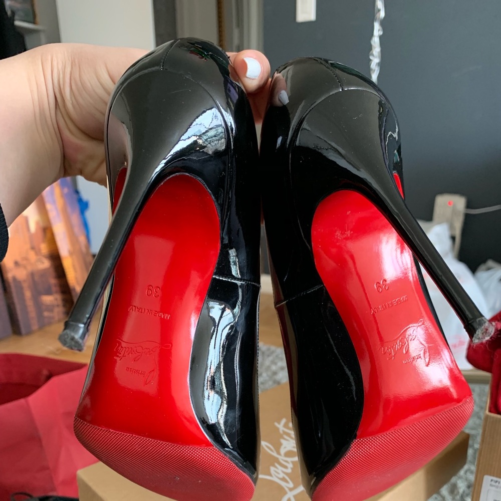 FIFI 100 Patent Calf Christian Louboutin